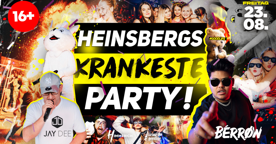 HEINSBERGS KRANKESTE PARTY | HIMMERICH I 23.08.